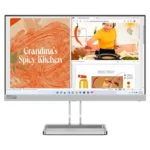 Lenovo L22i-40 21.5in WLED 75Hz FHD IPS Monitor, 1920 x 1080, AMD FreeSync, 4ms, 250nits, 99% sRGB Color Coverage, 1x HDMI 1.4/1x VGA, Integrated Speaker