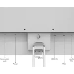 Lenovo L22i-40 21.5in WLED 75Hz FHD IPS Monitor, 1920 x 1080, AMD FreeSync, 4ms, 250nits, 99% sRGB Color Coverage, 1x HDMI 1.4/1x VGA, Integrated Speaker - Image 7