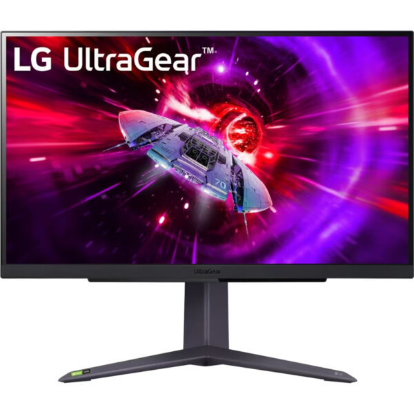 LG 27GR75Q-B 27-Inch Ultra-Fast Gaming Monitor, QHD, IPS Screen: 2560 x 1440px, 16:9, NVIDIA G-Sync, AMD FreeSync Premium, HDR10 - Black
