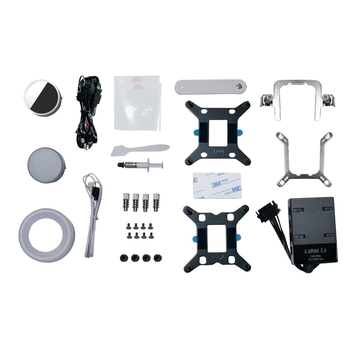 Lian Li GA2T24INW Galahad II Trinity 240 AIO CPU Liquid Cooler 240mm SL-INF Fans - White - Image 6