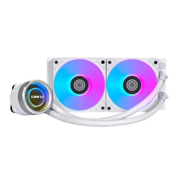 Lian Li GA2T24W Galahad II Trinity 240 AIO CPU Liquid Cooler 240mm - White
