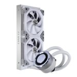 Lian Li Galahad 240 AIO ARGB Liquid CPU Cooler - UNI Fan SL120 Edition - White - Image 2
