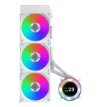 Lian Li Hydroshift II LCD-C 360 RGB AIO Liquid Cooler - White