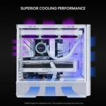 LIAN LI LANCOOL 207 ATX ARGB Gaming Case - White - Image 2