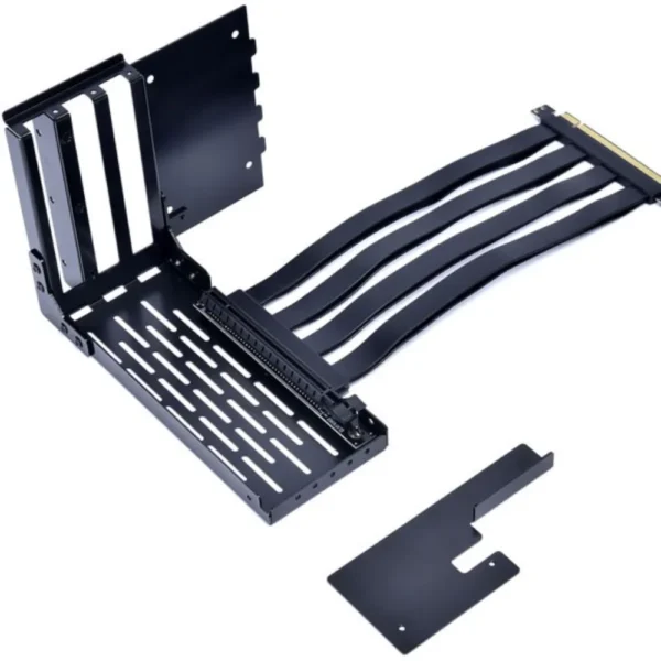 Lian Li LANCOOL II-1X Vertical GPU Kit Riser Card Adapter Extender Cable Kit - Black