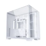 Lian Li O11 Vision Compact White -Steel-Tempered Glass ATX Mid Tower Computer Case-Back Connect Support