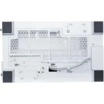 Lian Li O11D EVO RGB E-ATX gaming dual chamber case - White - ARGB lighting strips - Up to 420mm radiator - Cable management - Front and side tempered glass panels - Reversible chassis (O11DERGBW.US) - Image 7