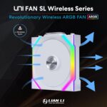 Lian Li UNI Fan SL120 Wireless - Triple Pack - White - Image 3
