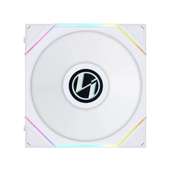 Lian Li UNI Fan TL LCD 120 ARGB Case Fan - Triple Pack - White