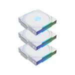 Lian Li UNI Fan TL Wireless LCD Triple Pack - White