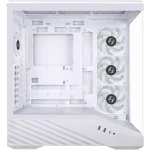 Lian Li Vector V100RW ATX Mid-Tower PC Case, 4x 120mm ARGB PWM Fans Pre-Installed, LED RGB Strip, Display Platform with Tempered Glass, Support 420mm GPUs, 360mm Radiator, Optimized Airflow - White - Image 2