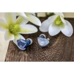 Linsoul TANGZU Wan'er S.G HiFi 10mm Dynamic Driver PET Diaphragm In Ear Earphone with Ergonomic Shape, Detachable 2Pin OFC Braided Cable for Audiophile Musician DJ Stage (Blue, with Mic) - Image 3