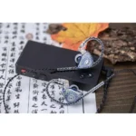 Linsoul TANGZU Wan'er S.G HiFi 10mm Dynamic Driver PET Diaphragm In Ear Earphone with Ergonomic Shape, Detachable 2Pin OFC Braided Cable for Audiophile Musician DJ Stage (Blue, with Mic) - Image 5