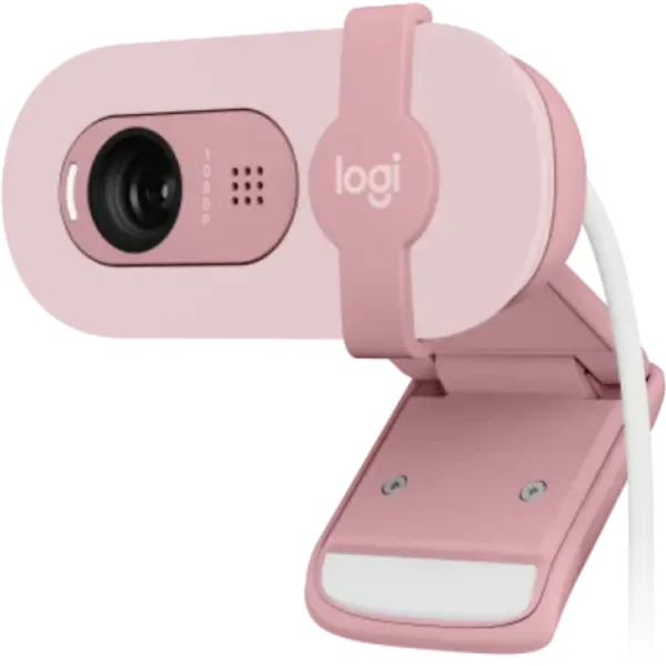 Logitech Brio 100 Full HD 1080p Webcam - Rose