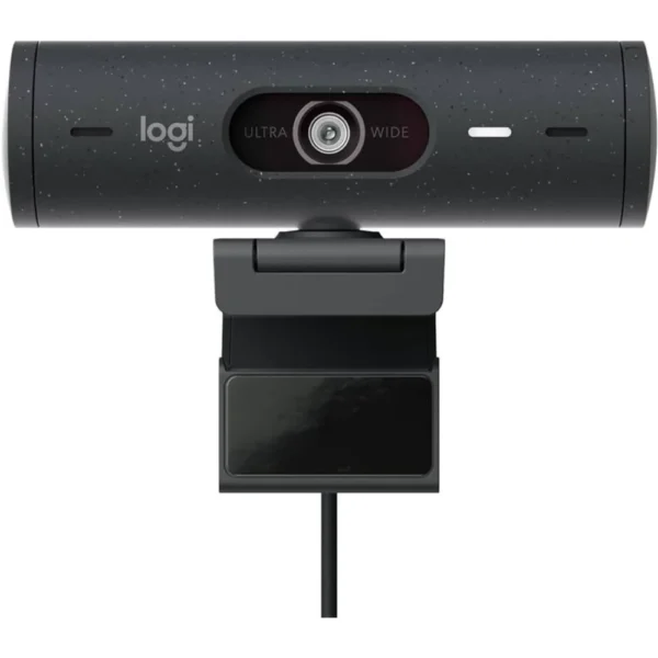 Logitech BRIO 505 1080p HDR Webcam Made For Business, Auto Light Correction, Auto-Framing, 960-001459, Graphite