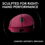 Logitech G Pro X Superlight 2 DEX Wireless Gaming Mouse – Magenta - Image 2