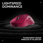 Logitech G Pro X Superlight 2 DEX Wireless Gaming Mouse – Magenta - Image 4