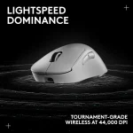 Logitech G Pro X Superlight 2 DEX Wireless Gaming Mouse – White - Image 3