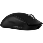 Logitech G PRO X SUPERLIGHT 2 Wireless Gaming Mouse, 4K Polling, Lightweight, LIGHTFORCE Hybrid Switches, HERO 2 Sensor, 32,000 DPI, 5 Programmable Buttons, USB-C Charging, PC & Mac - Black