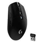 Logitech G305 LIGHTSPEED Wireless Gaming Mouse, Hero 12K Sensor, 12,000 DPI, Lightweight, 6 Programmable Buttons, 250h Battery Life, On-Board Memory, PC/Mac - Black