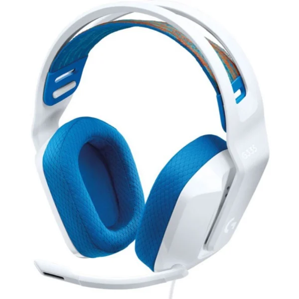 Logitech G335 Wired Gaming Headset - White
