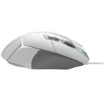 Logitech G502 X Wired Gaming Mouse - LIGHTFORCE hybrid optical-mechanical primary switches, HERO 25K gaming sensor - White - Image 3