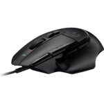 Logitech G502 X Wired Gaming Mouse - LIGHTFORCE hybrid optical-mechanical primary switches, HERO 25K gaming sensor - Black