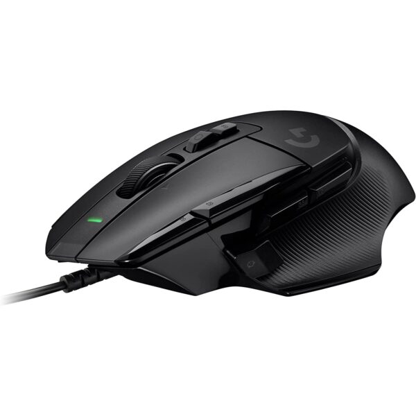Logitech G502 X Wired Gaming Mouse - LIGHTFORCE hybrid optical-mechanical primary switches, HERO 25K gaming sensor - Black