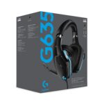 Logitech G635 LIGHTSYNC DTS X 7.1 Surround Sound  RGB Gaming Headset - Image 2