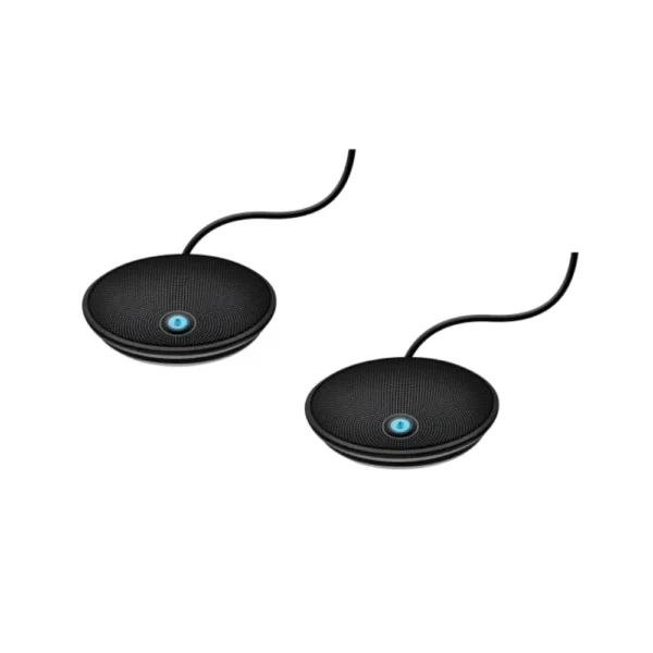 Logitech Group Expansion Mics for Large Meetings - Black