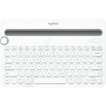 Logitech K480 Wireless Bluetooth Multi-Device Keyboard - White