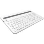 Logitech K480 Wireless Bluetooth Multi-Device Keyboard - White - Image 3