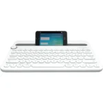 Logitech K480 Wireless Bluetooth Multi-Device Keyboard - White - Image 4