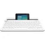 Logitech K480 Wireless Bluetooth Multi-Device Keyboard - White - Image 7