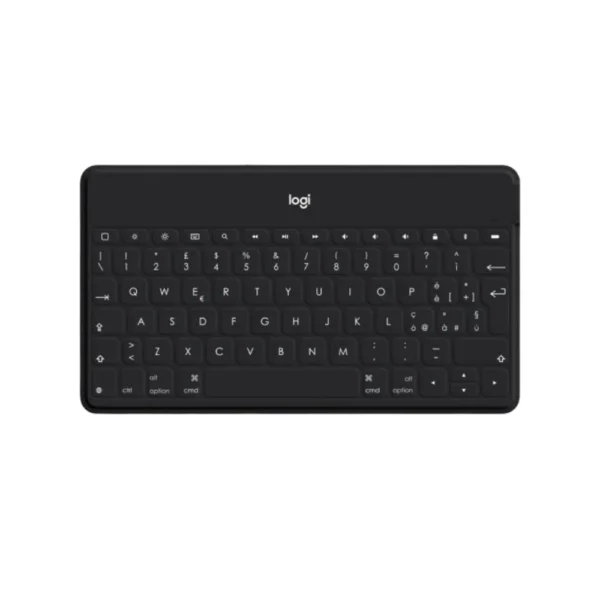 Logitech Keys-To-Go Wireless Bluetooth Keyboard For iPhone, iPad, Smartphone, Tablet, Windows, Apple TV, Ultra-Thin, Ultra-Light, Short-Cut Keys, QWERTY UK Layout