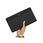 Logitech Keys-To-Go Wireless Bluetooth Keyboard For iPhone, iPad, Smartphone, Tablet, Windows, Apple TV, Ultra-Thin, Ultra-Light, Short-Cut Keys, QWERTY UK Layout - Image 5