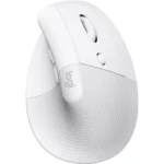 Logitech Lift Vertical Ergonomic Wireless Mouse - White
