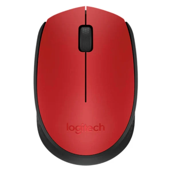 Logitech M171 Wireless Optical Mouse – Red