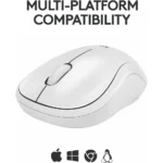 Logitech M240 Silent Wireless Mouse (Off White) - Image 4