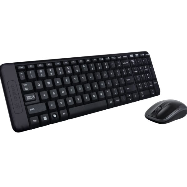 Logitech MK220 Wireless Keyboard and Mouse Combo - Black