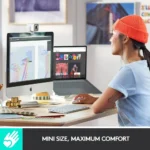 Logitech MX Keys Mini for Mac Minimalist Wireless Illuminated Keyboard, Compact, Bluetooth, Backlit Keys, USB-C, Tactile Typing, Compatible with Apple macOS, iPAd OS, Metal Build - Pale Grey - Image 4