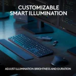 Logitech MX Keys S Wireless Bluetooth Keyboard - Graphite - Image 2