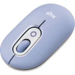 Logitech POP Wireless Mouse with Customizable Emoji - Lilac - Image 3