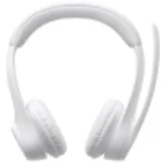 Logitech Zone 300 Wireless Bluetooth Headset with Noise-Canceling Microphone, Compatible with Windows, Mac, Chrome, Linux, iOS, iPadOS, Android – Off-white - Image 2
