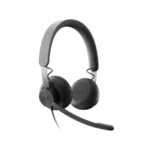 Logitech Zone Wired USB Headset, Advanced Noise-canceling Mic Technology, Premium Audio Drivers - Teams Version