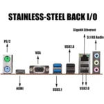 MAXSUN New Terminator B550M AM4 DDR4 Motherboard Support 4000/5000 CPU - Image 2