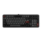 MechLands Vibe99 Wireless Mechanical Keyboard, TFT Screen, 98% Gasket Mounted, Double-shot PBT Keycaps, Hot Swappable, Three-Mode Connectivity – Black – ML Cream Mint Switch - Image 2