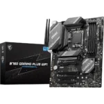 MSI B760 Gaming Plus WiFi DDR5 Gaming Motherboard (Supports 12th/13th/14th Gen Intel Processors, LGA 1700, PCIe 4.0, M.2, 2.5Gbps LAN, USB 3.2 Gen2, HDMI/DP, Wi-Fi 6E, Bluetooth 5.3, ATX)
