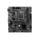 MSI B760M Bomber WiFi DDR5 Motherboard, Micro-ATX - Supports Intel 12th & 13th Gen Core Processors, LGA 1700 - DDR5 Memory Boost 6400MHz/MAX, PCIe 4.0 x16 Slot, M.2 Gen4 Slot - Image 2