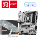 MSI B850 GAMING PLUS WIFI6E AM5 DDR5 Motherboard (AMD Ryzen 9000/8000/7000 Series Processors, Memory Boost 8200+ MT/s (OC), PCIe 5.0 x4 & 4.0 x16, M.2 Gen5, Wi-Fi 6E, 2.5G LAN)